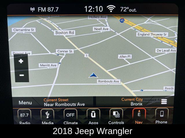 used 2018 Jeep Wrangler Unlimited car, priced at $24,862