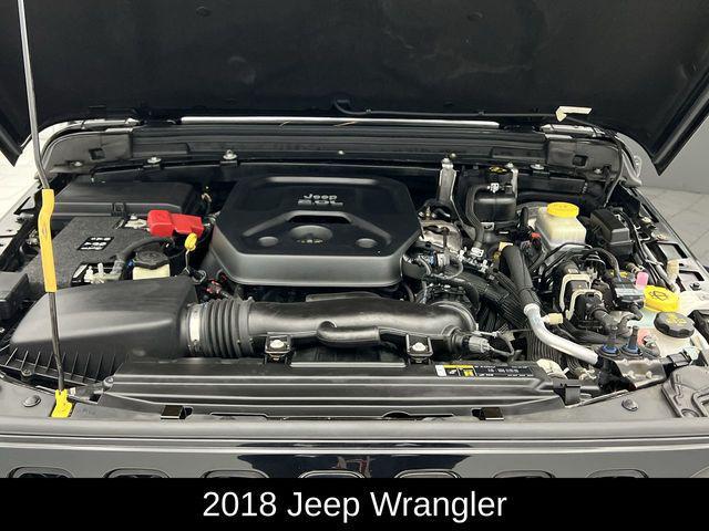 used 2018 Jeep Wrangler Unlimited car, priced at $24,862