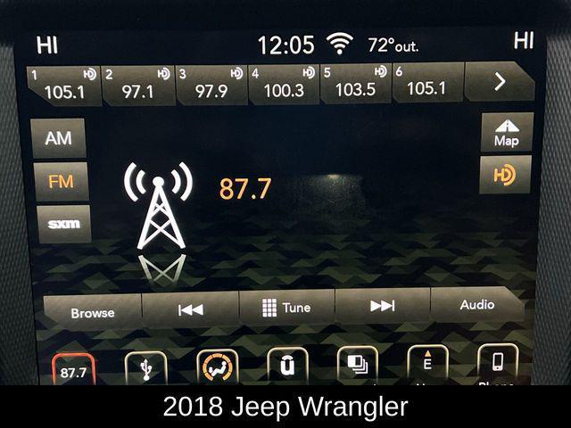 used 2018 Jeep Wrangler Unlimited car, priced at $24,862