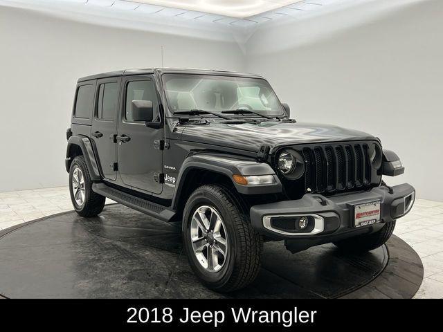 used 2018 Jeep Wrangler Unlimited car, priced at $24,862