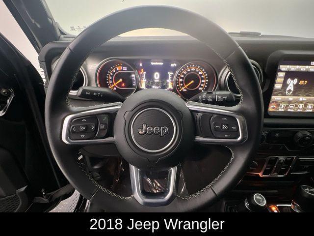 used 2018 Jeep Wrangler Unlimited car, priced at $24,862