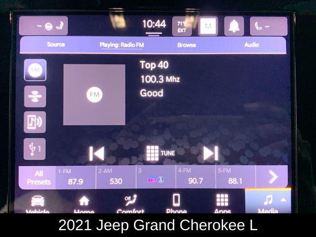 used 2021 Jeep Grand Cherokee L car, priced at $29,243