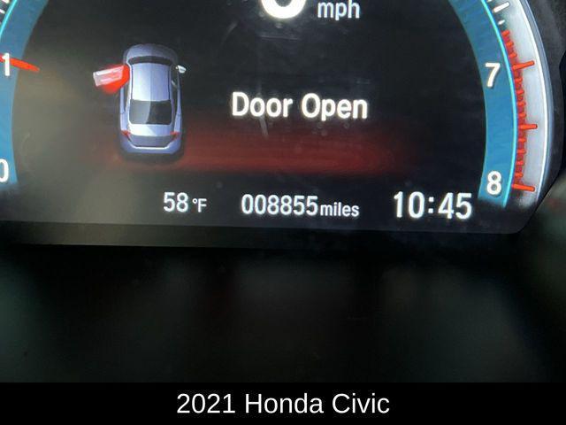 used 2021 Honda Civic car, priced at $19,651