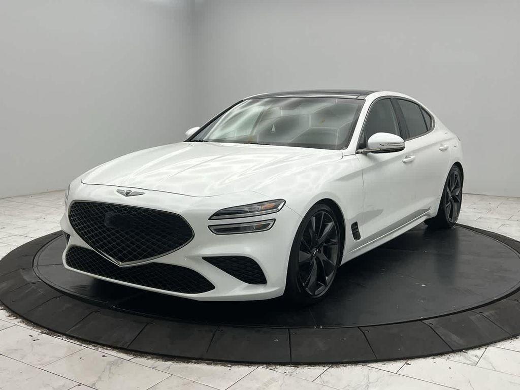used 2022 Genesis G70 car, priced at $29,984