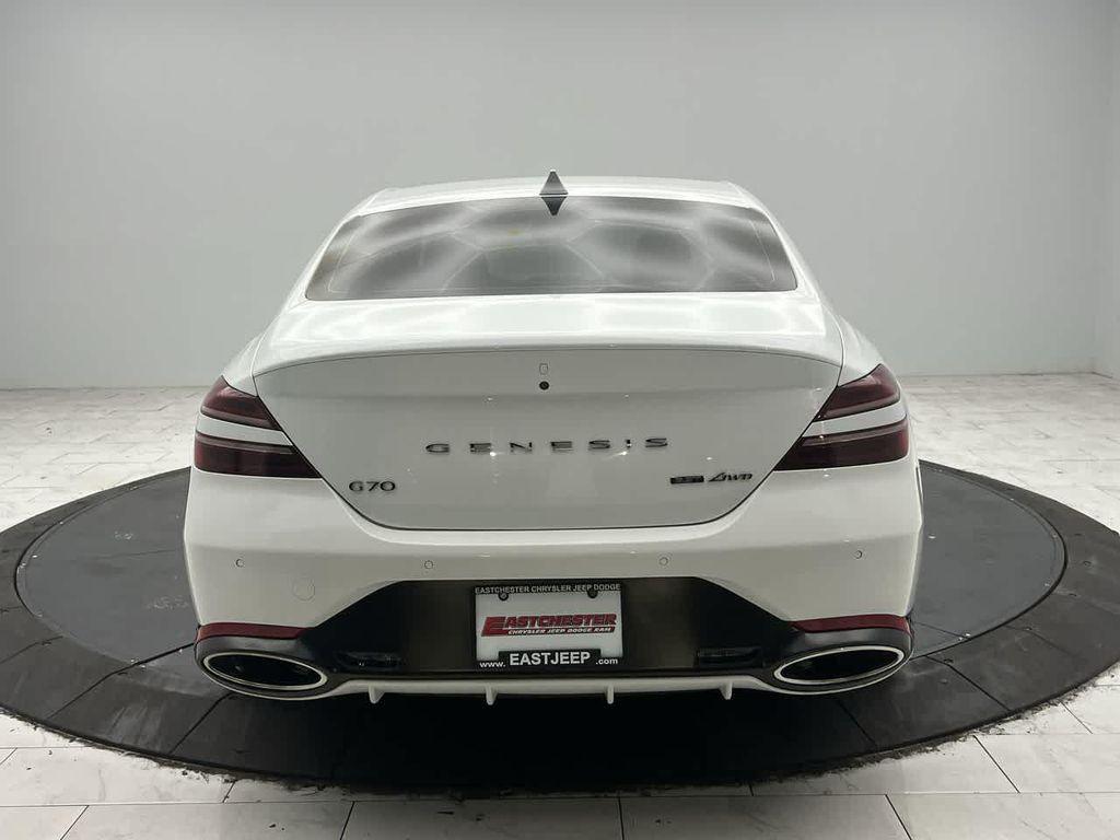 used 2022 Genesis G70 car, priced at $29,984