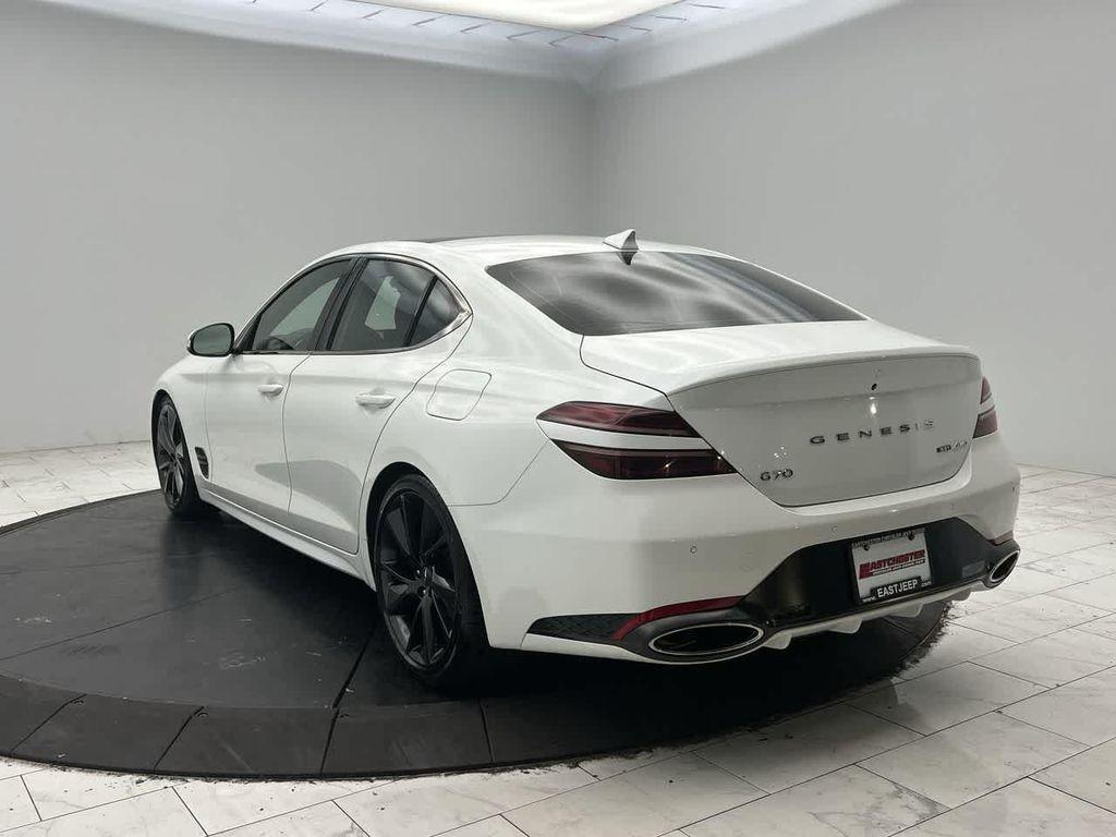 used 2022 Genesis G70 car, priced at $29,984