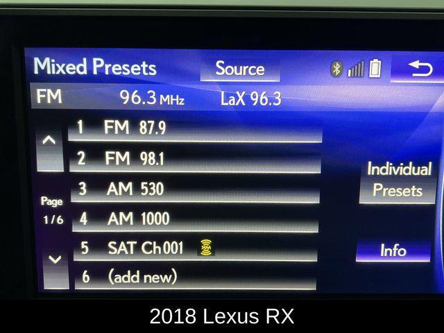 used 2018 Lexus RX 350L car, priced at $24,217