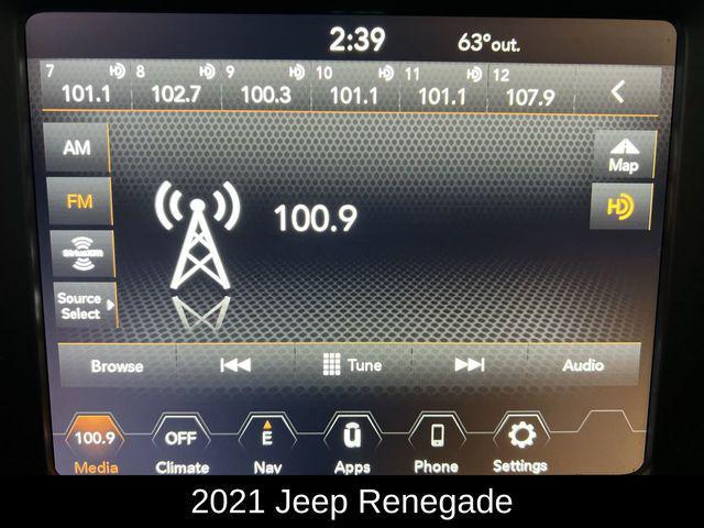 used 2021 Jeep Renegade car, priced at $18,553