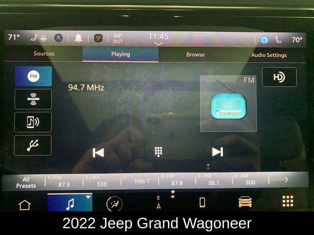 used 2022 Jeep Grand Wagoneer car, priced at $67,000