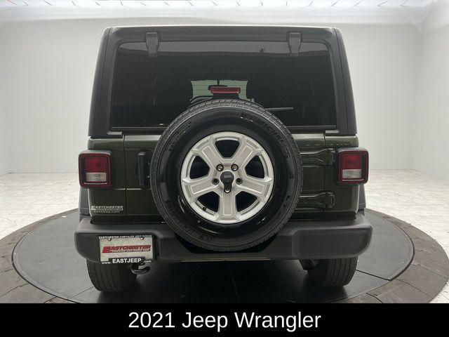 used 2021 Jeep Wrangler Unlimited car, priced at $29,299