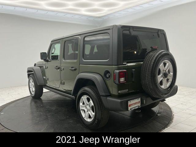 used 2021 Jeep Wrangler Unlimited car, priced at $29,299