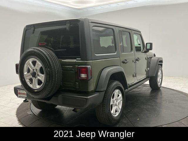 used 2021 Jeep Wrangler Unlimited car, priced at $29,299