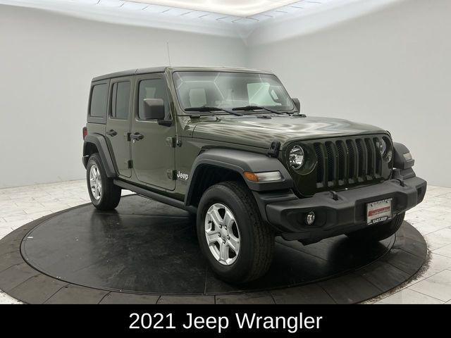 used 2021 Jeep Wrangler Unlimited car, priced at $29,299