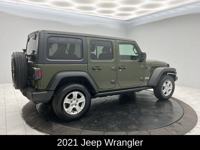 used 2021 Jeep Wrangler Unlimited car, priced at $29,299