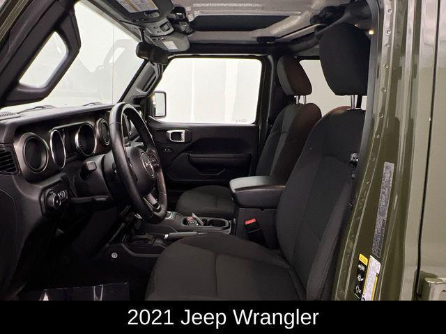 used 2021 Jeep Wrangler Unlimited car, priced at $29,299