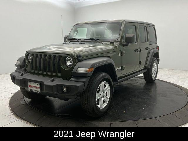 used 2021 Jeep Wrangler Unlimited car, priced at $29,299