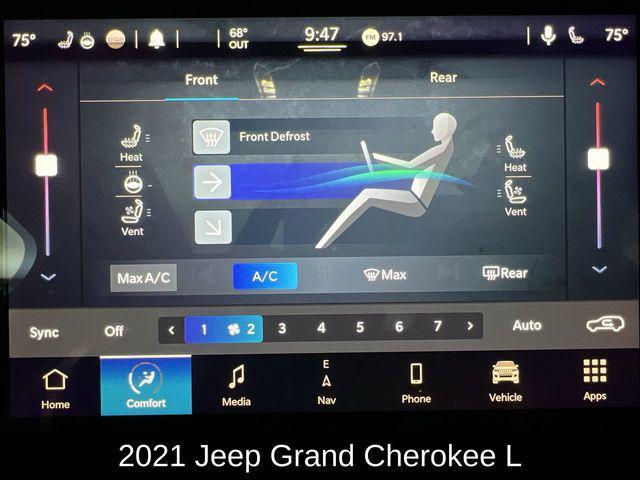 used 2021 Jeep Grand Cherokee L car, priced at $36,289