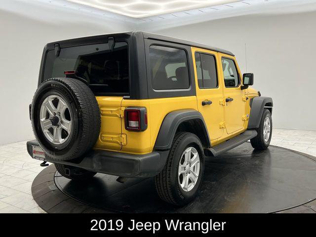 used 2019 Jeep Wrangler Unlimited car, priced at $21,357