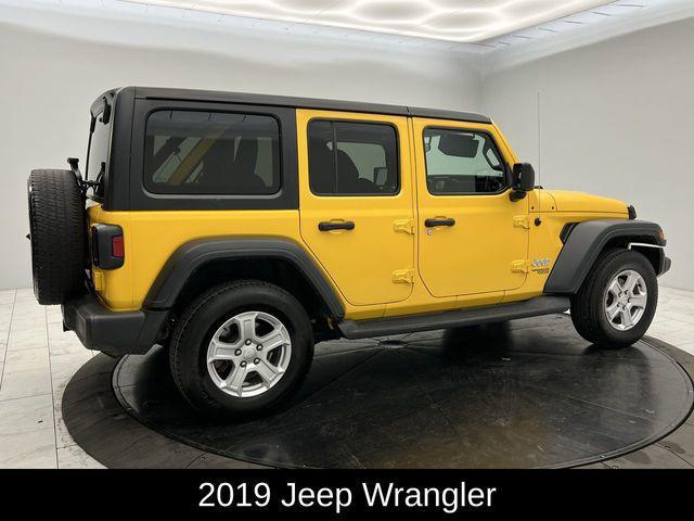 used 2019 Jeep Wrangler Unlimited car, priced at $21,357