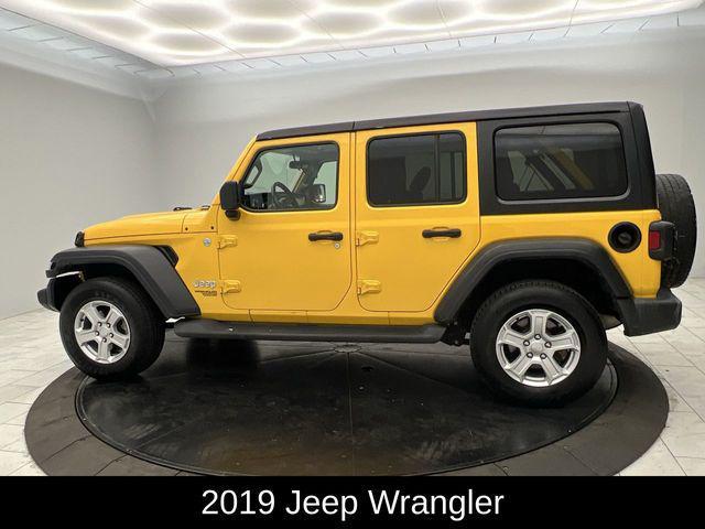 used 2019 Jeep Wrangler Unlimited car, priced at $21,357