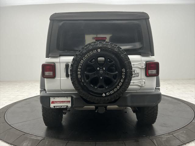 used 2021 Jeep Wrangler car, priced at $31,471