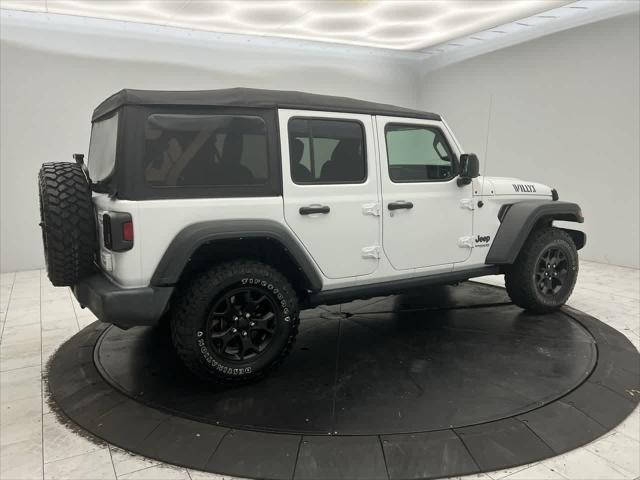 used 2021 Jeep Wrangler car, priced at $31,471
