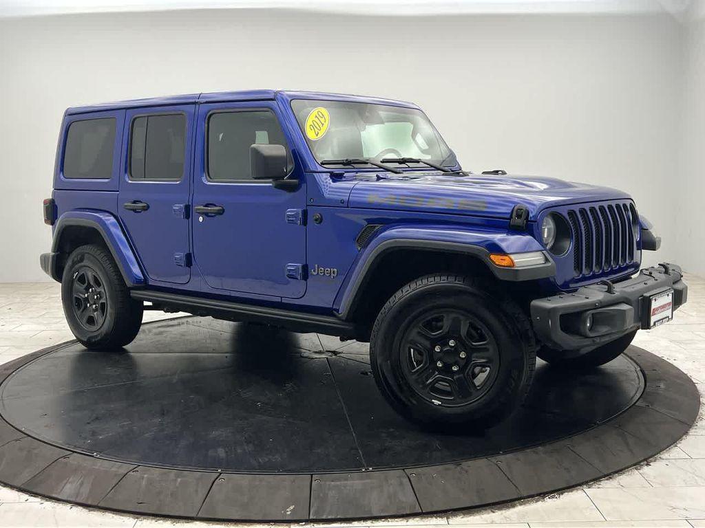used 2019 Jeep Wrangler Unlimited car, priced at $25,836
