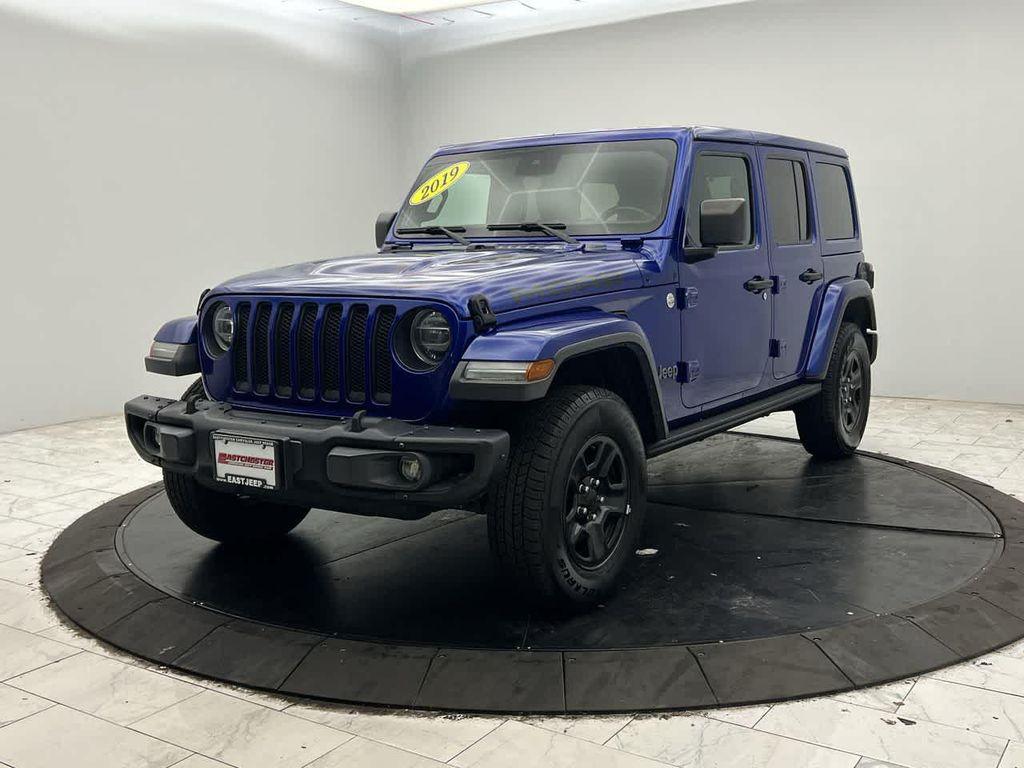 used 2019 Jeep Wrangler Unlimited car, priced at $25,836