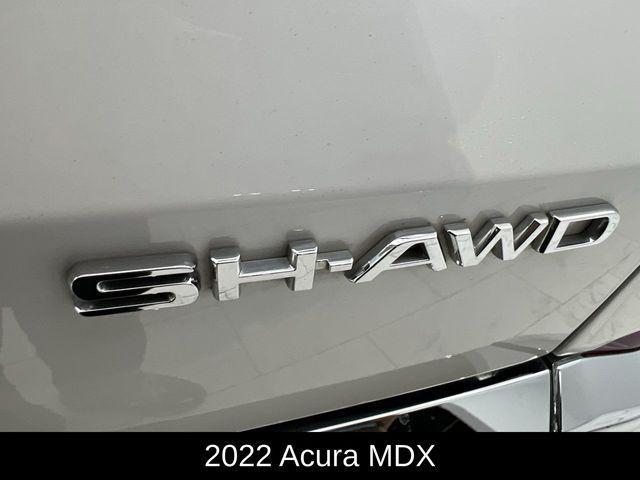 used 2022 Acura MDX car, priced at $33,942