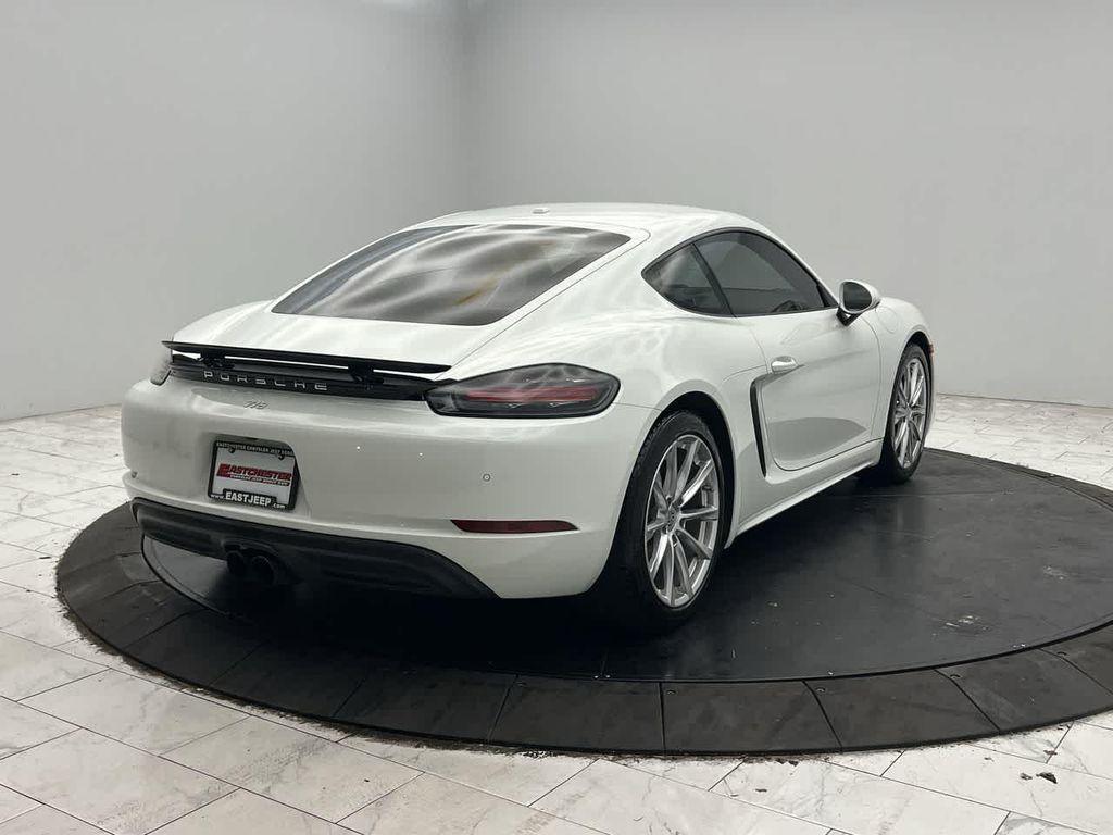 used 2018 Porsche 718 Cayman car, priced at $53,777