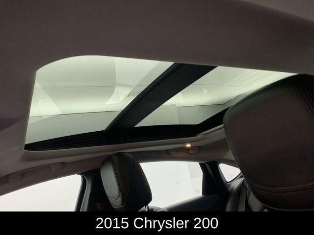 used 2015 Chrysler 200 car, priced at $12,500