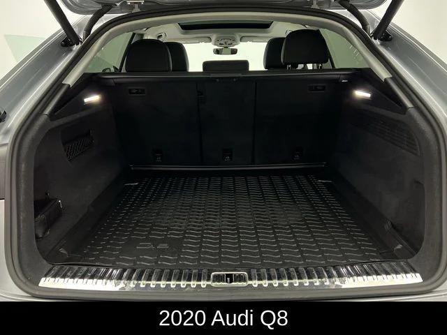used 2020 Audi Q8 car, priced at $27,682