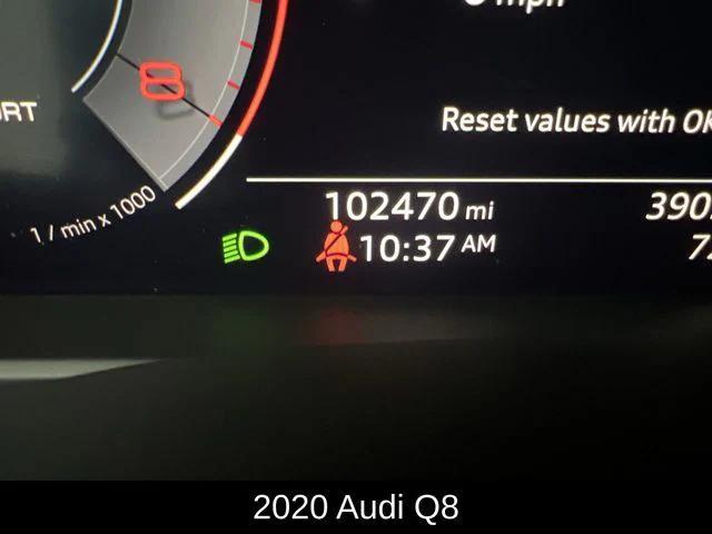 used 2020 Audi Q8 car, priced at $27,682