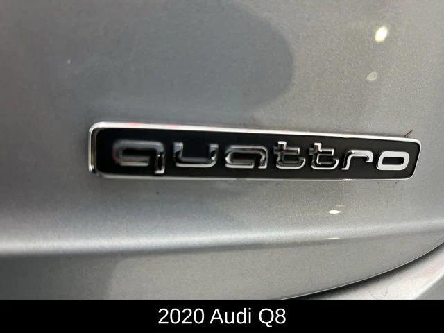 used 2020 Audi Q8 car, priced at $27,682