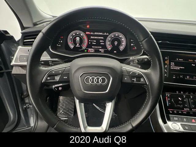 used 2020 Audi Q8 car, priced at $27,682