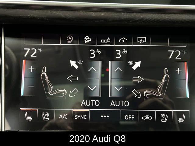 used 2020 Audi Q8 car, priced at $27,682