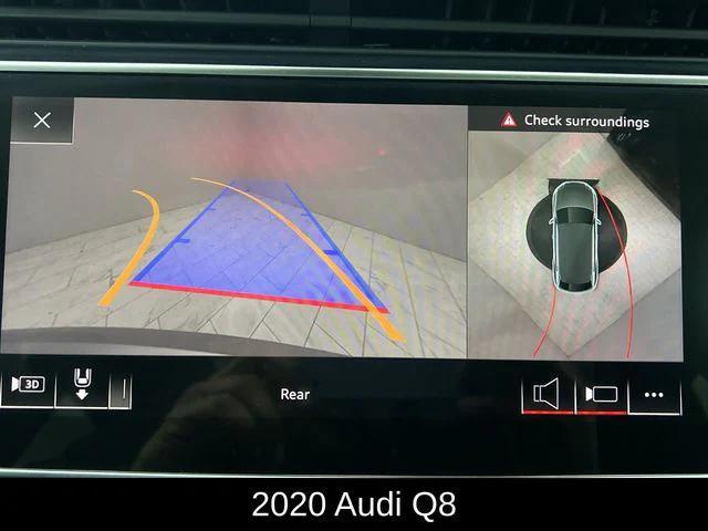 used 2020 Audi Q8 car, priced at $27,682