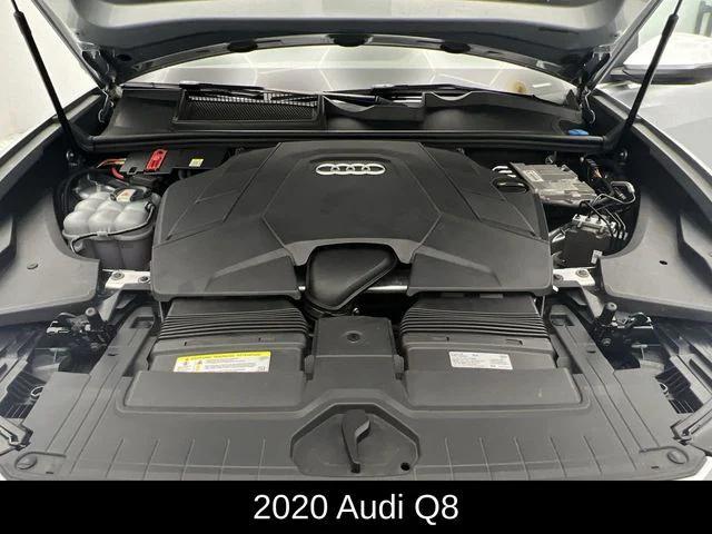 used 2020 Audi Q8 car, priced at $27,682