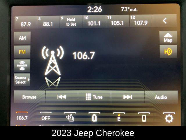 used 2023 Jeep Cherokee car, priced at $28,500