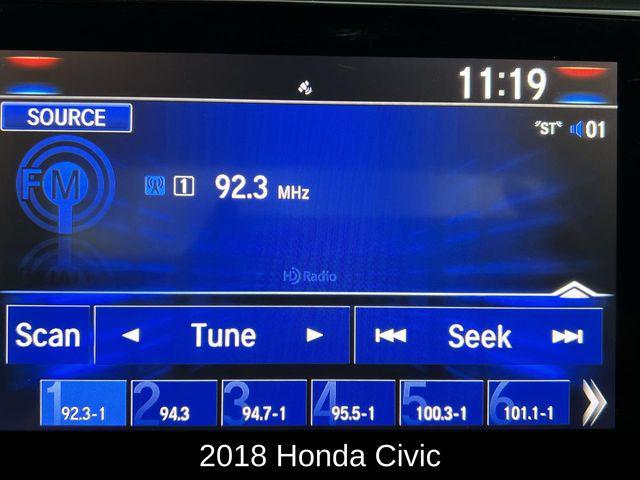 used 2018 Honda Civic car, priced at $17,572