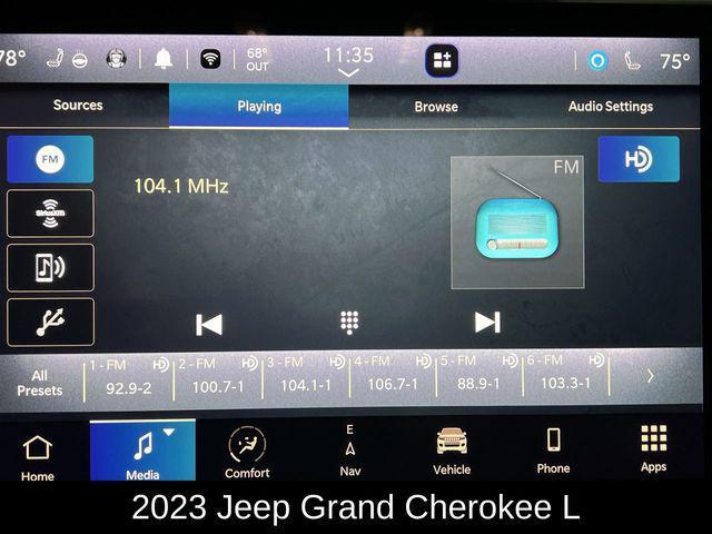 used 2023 Jeep Grand Cherokee L car, priced at $35,409