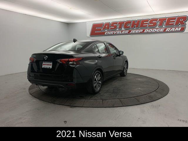 used 2021 Nissan Versa car, priced at $13,500