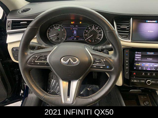 used 2021 INFINITI QX50 car, priced at $27,000