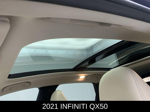 used 2021 INFINITI QX50 car, priced at $27,000