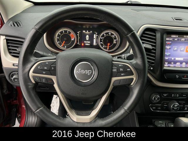 used 2016 Jeep Cherokee car, priced at $11,813