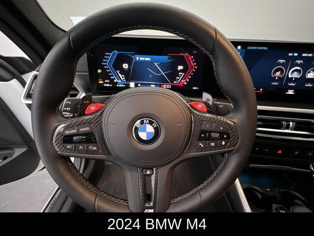 used 2024 BMW M4 car, priced at $81,617