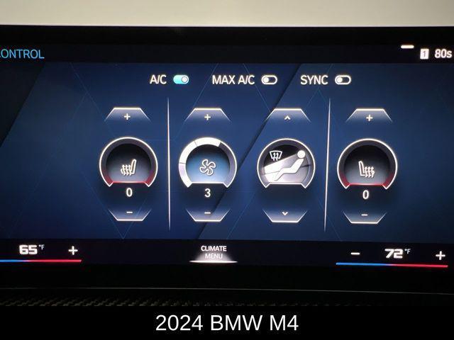 used 2024 BMW M4 car, priced at $81,617