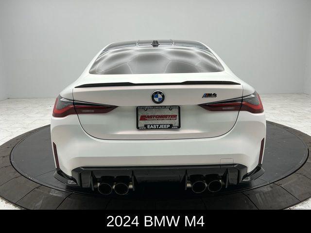 used 2024 BMW M4 car, priced at $81,617