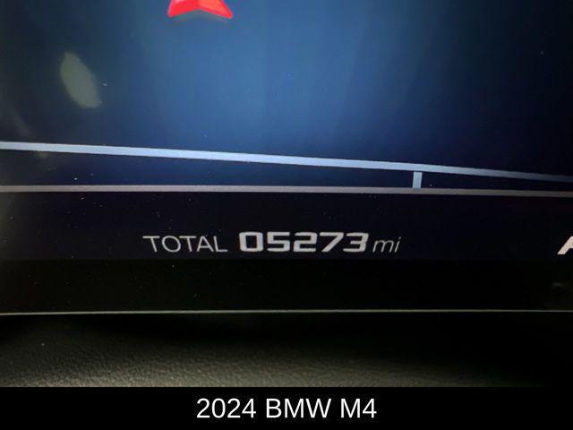 used 2024 BMW M4 car, priced at $81,617