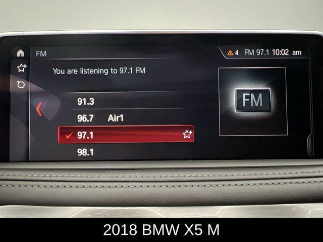 used 2018 BMW X5 M car, priced at $34,200